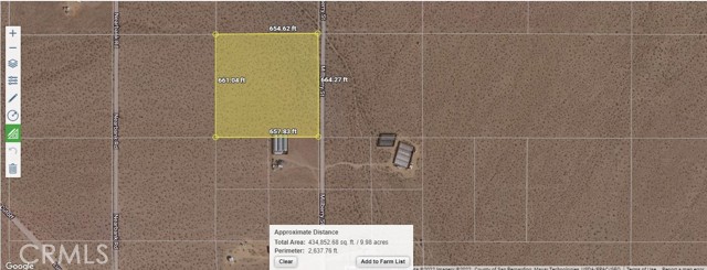 20350 Melville, Lucerne Valley, California 92356, ,Land,For Sale,20350 Melville,CRHD22135401