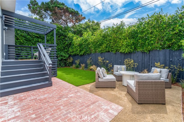 Serene backyard