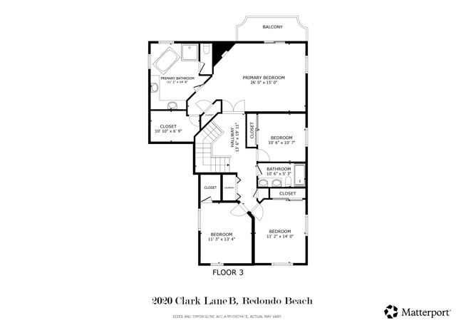Upstairs Floor Plan Upstairs Floor Plan