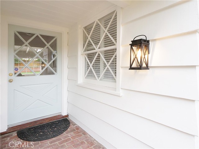 Front porch entry
