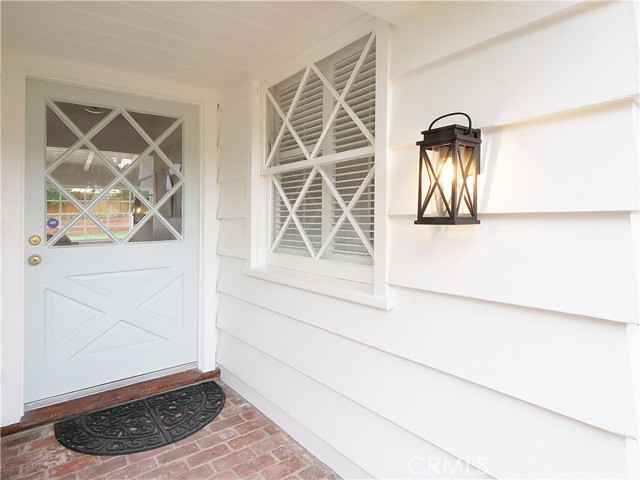 Front porch entry