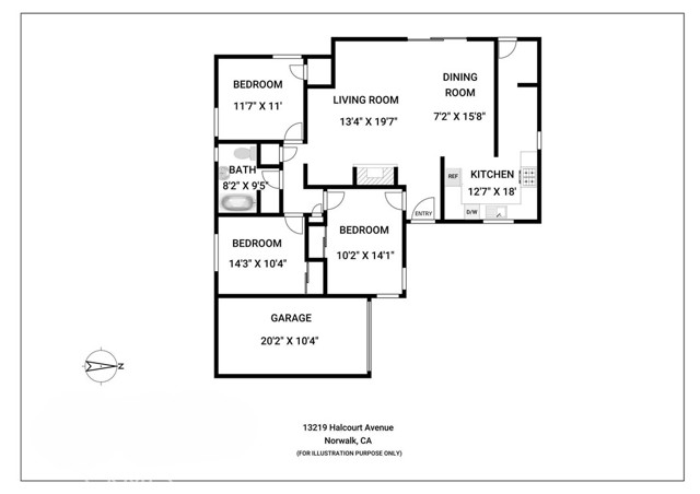 Detail Gallery Image 32 of 32 For 13219 Halcourt, Norwalk,  CA 90650 - 3 Beds | 1 Baths