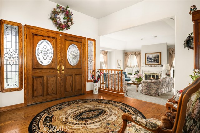 Elegant Entryway with Timeless Charm and Warmth