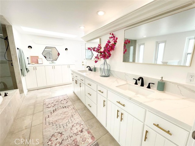 Large Master bathroom.