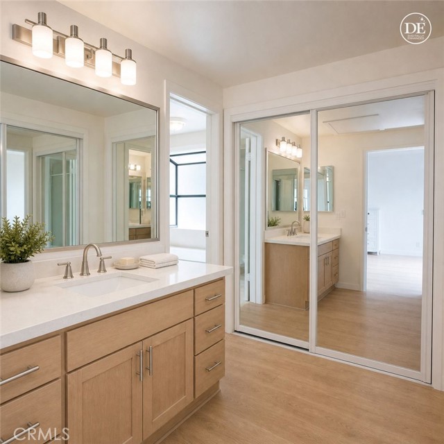 Primary Bath - His Virtually Enhanced
