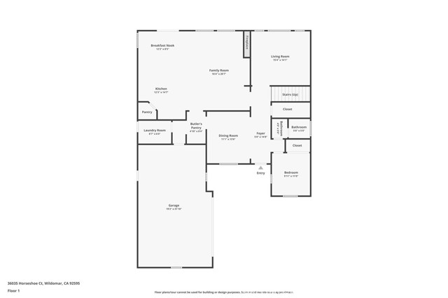 36035 Horseshoe Court, Wildomar, California 92595, 5 Bedrooms Bedrooms, ,3 BathroomsBathrooms,Single Family Residence,For Sale,Horseshoe,SW24155790