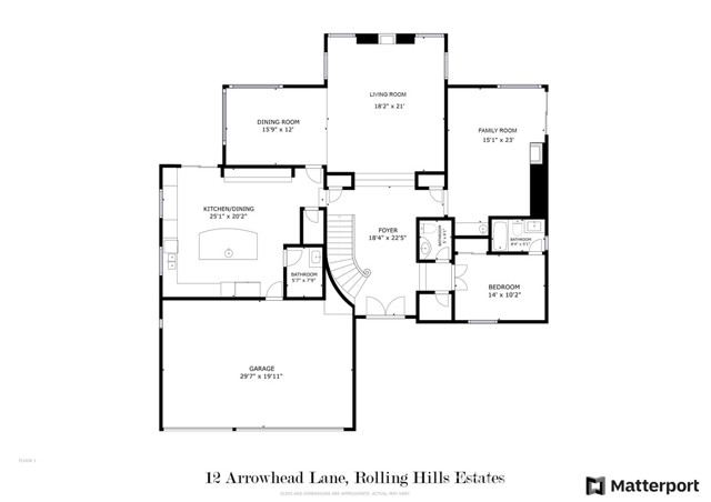 Upper Level Floor Plan