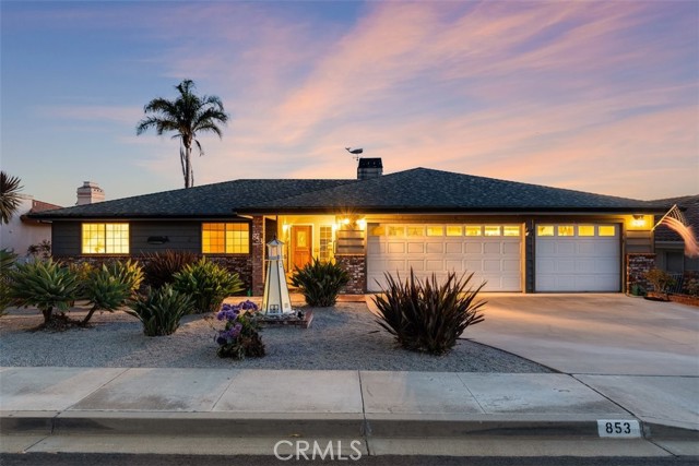 Detail Gallery Image 1 of 1 For 853 Norma Dr, Pismo Beach,  CA 93449 - 3 Beds | 2 Baths