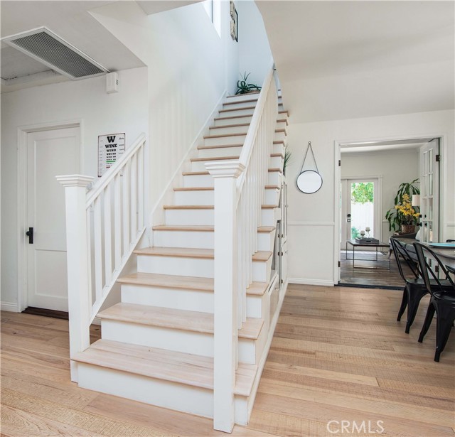 stairs leading to the primary ensuite...