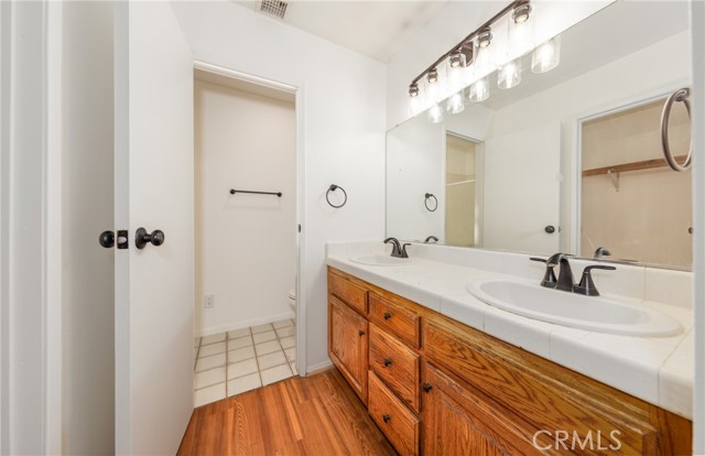 Main On Suite Bathroom with Walk in Closet & Shower