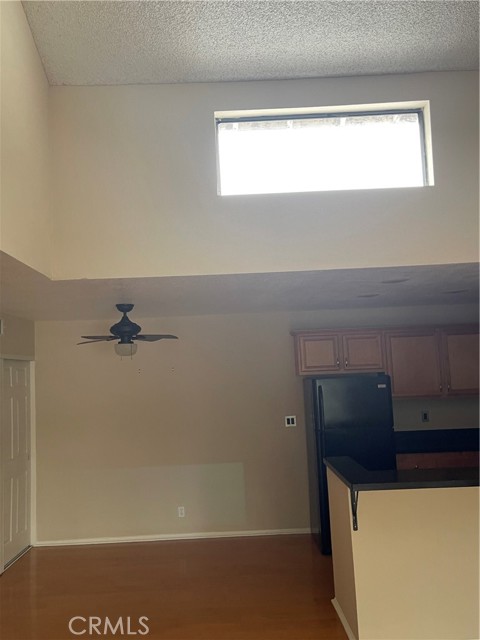 Skylight over kitchen and dining area