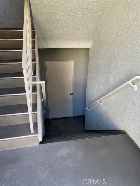 door to the private garage - only steps away