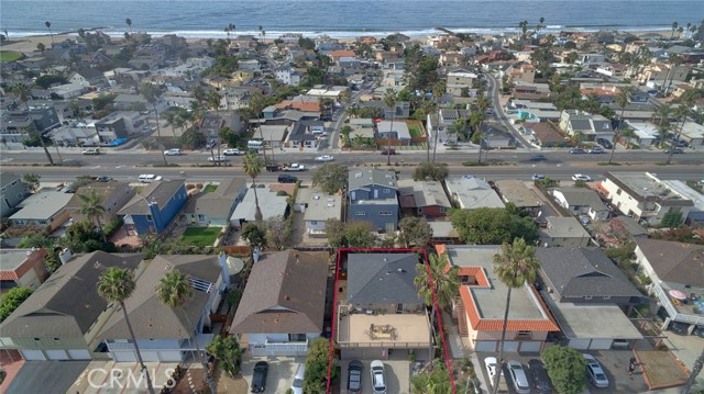 aerial above w/ ocean view