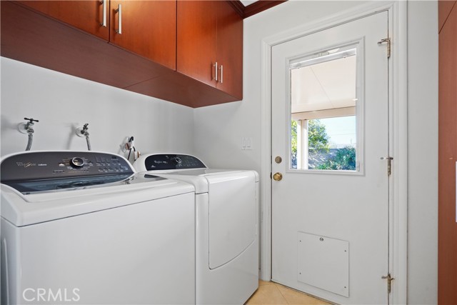 Separate Laundry Room Adjacent to Kitchen