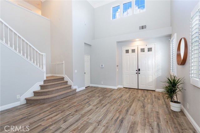 Foyer and Living Room