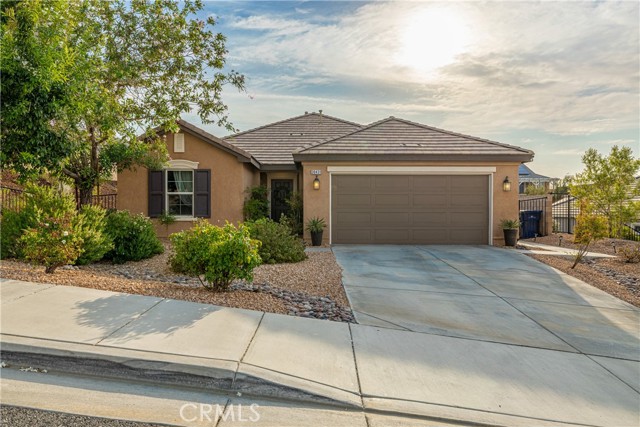 38431 Sphynx Drive Palmdale, California Pride of ownership is evident in this well maintained West Palmdale home ! You'll feel right at home when you enter this gently lived in, well cared for bright and updated home. Palmdale hill views and city light views are beautiful. Built in 2009 this 1919 sq. ft' beauty has it all. A perfect combination of casual living and todays style. It is situated on a corner lot with plenty of privacy. This 4 bdrm (1 bdrm currently used as a home office) 2 full bath home has, room for all your needs. Bright kitchen has an island and plenty of counter/cupboard space. Kitchen is open to the great room living / dining area. Direct access to the covered patio and tastefully landscaped back yard. Roomy master bedroom has a walk-in closet and an on-suite bath. 2 car direct access attached garage. Local community services, shopping and schools are close by. Just minutes from the 14 frwy makes this home a convenient location for commuting, or just happy living. Set your appointment to tour this home a.s.a.p.-this one won't last !!
