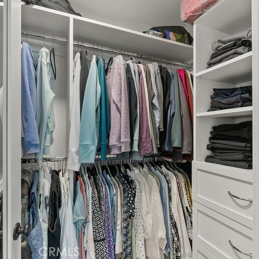 Walk in Closet/ Custom built in cabinets