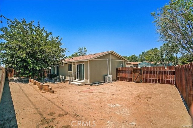 Backyard side of the house