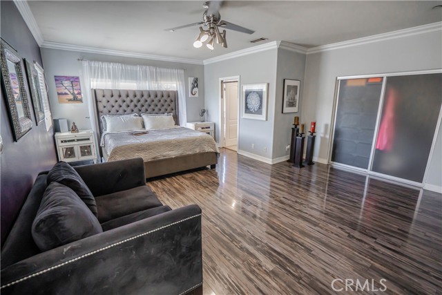 Spacious Owner's Suite with Master Closet on the Right