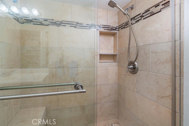 Remodeled shower