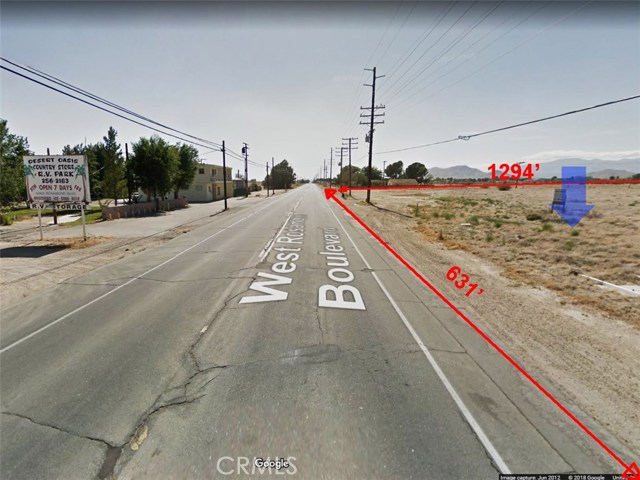 50 W On Rosamond Boulevard, Rosamond, California 93560, ,Land,For Sale,50 W On Rosamond Boulevard,CRSR19209595