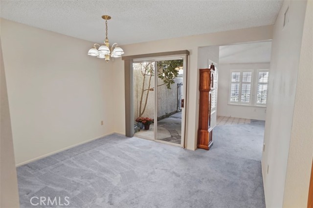 formal dining area