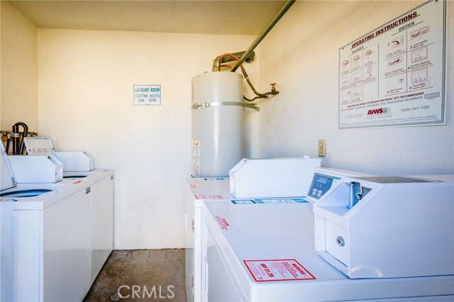 laundry area
