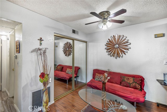 Dining area with pantry.