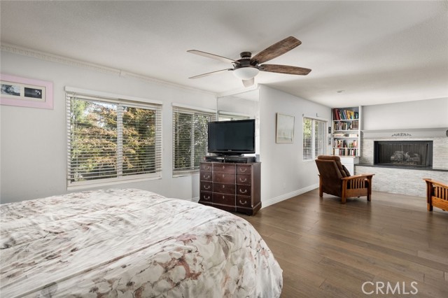 Master Suite with Fireplace