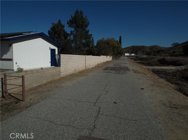 Bike/walking path runs next to property looking easterly.