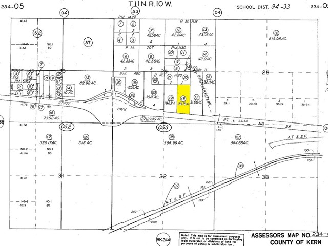 100 On Highway 58, Mojave, California 93501, ,Land,For Sale,100 On Highway 58,CRSR21165455