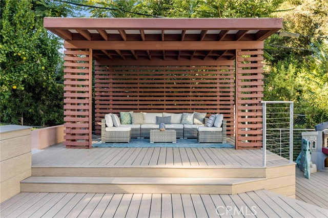 Covered Outdoor Living/Dining Area