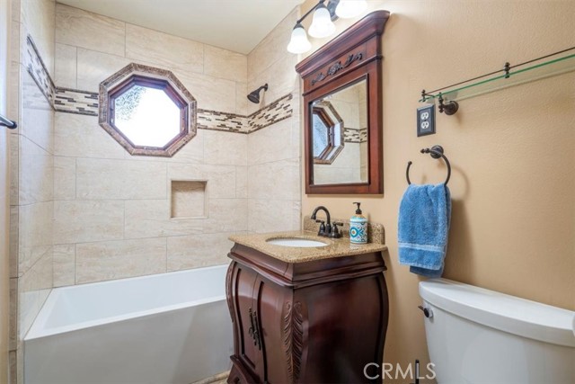 Hall Bath with Large Tub and Shower