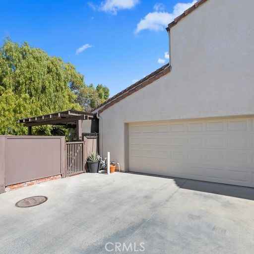 Alley Entrance and Garage Door