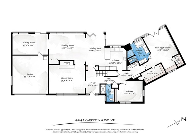 Main Level Floor Plan