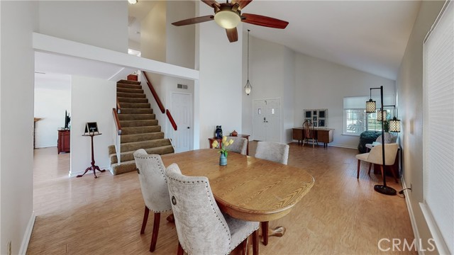 High ceilings and wide staircase!  Great natural light all around!