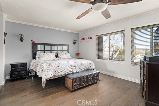 Master Bedroom Walnut Hastings Wide Plank Hardwood Flooring