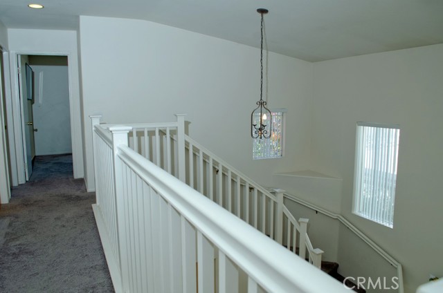 Upstairs hallway to bedrooms