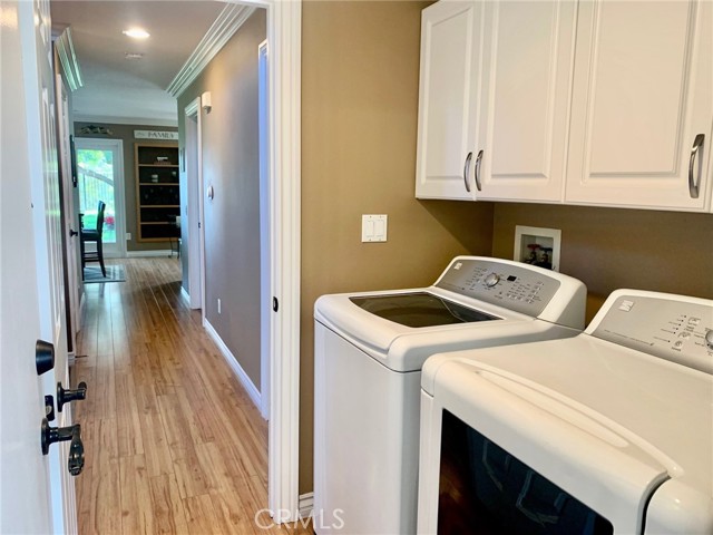 Downstairs Laundry with access to garage