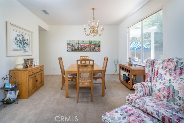 Formal dining area