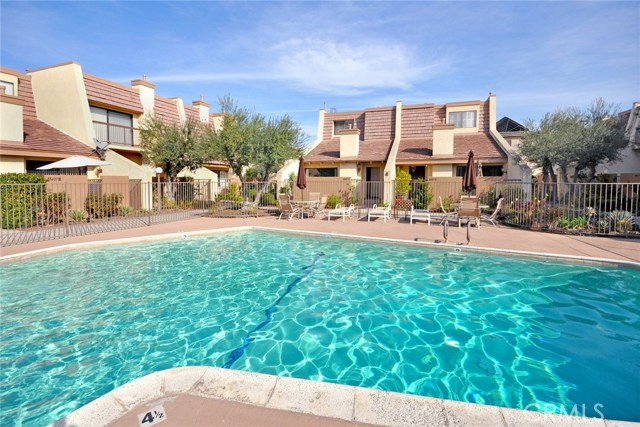 View of pool from unit.