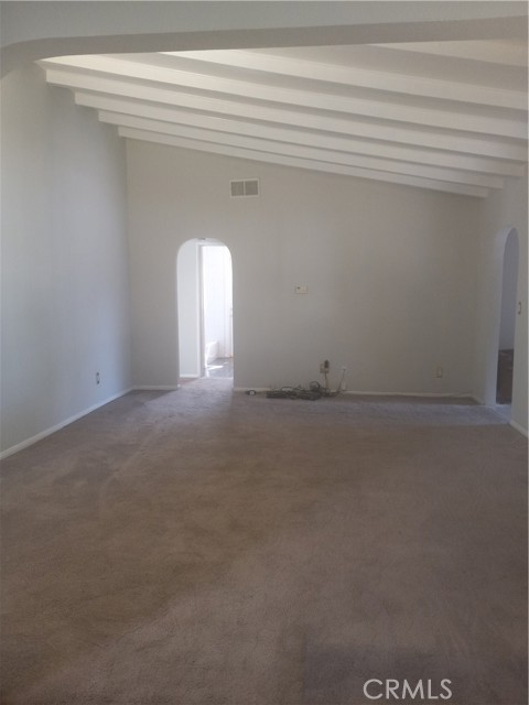 Living room with entry to far right.