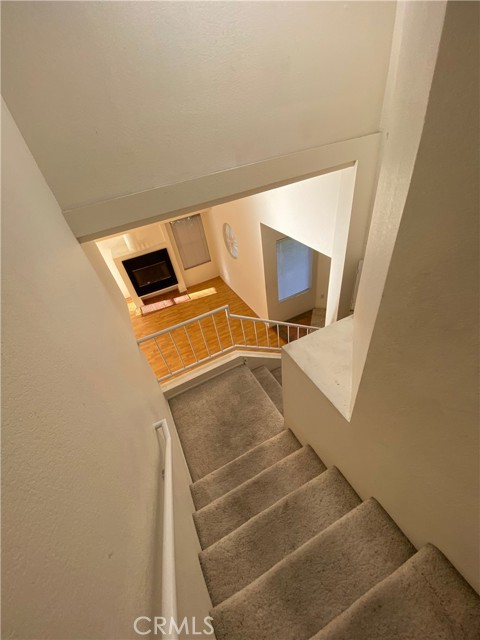 view of stairs