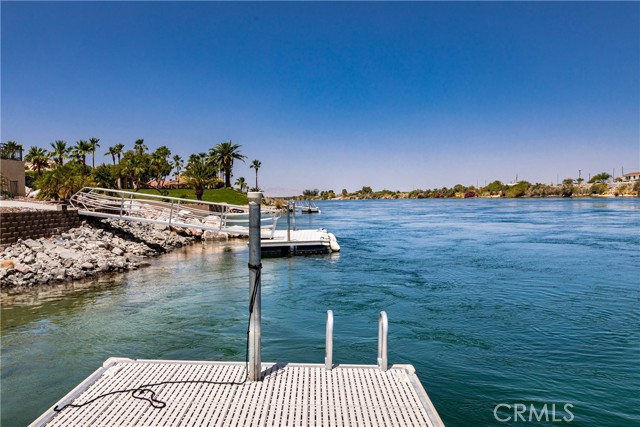 View of Colorado River from private dock.