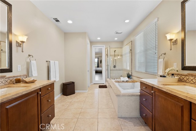 Master bathroom.