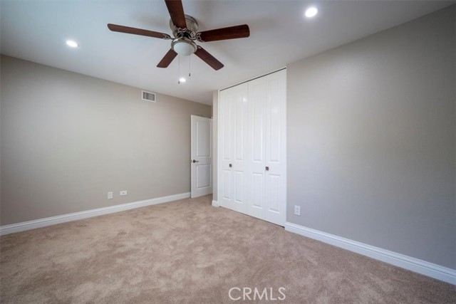 Bedrooms have upgraded Closet doors with newer handles