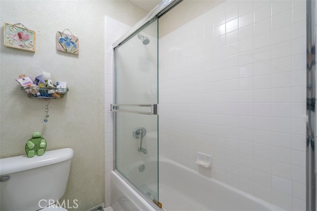 Shower/tub in hall Bath