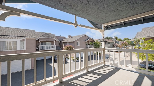 Balcony off of the primary bedroom at Welcome to 1866 Rory Ln. #7 in Simi Valley, California