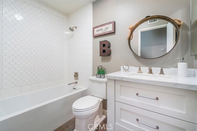 Remodeled extra bathroom