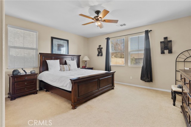 Master bedroom on main floor.